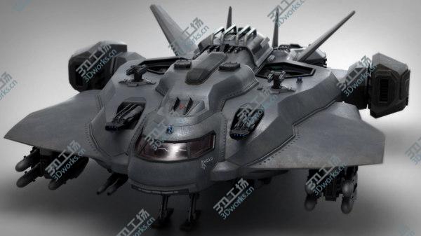 images/goods_img/20210312/3D Sci Fi Dropship model/2.jpg